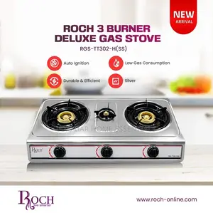 Roch 3 Burner Table Top Gas Stove