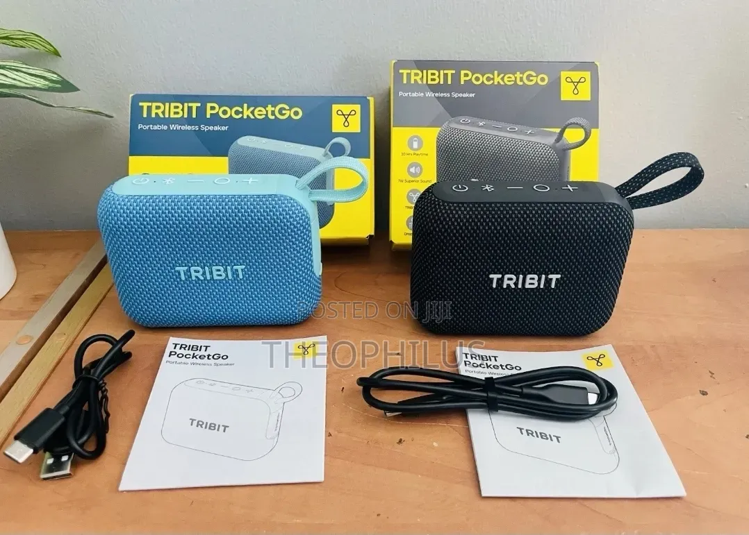 Tribit PocketGo Portable Bluetooth Speakers