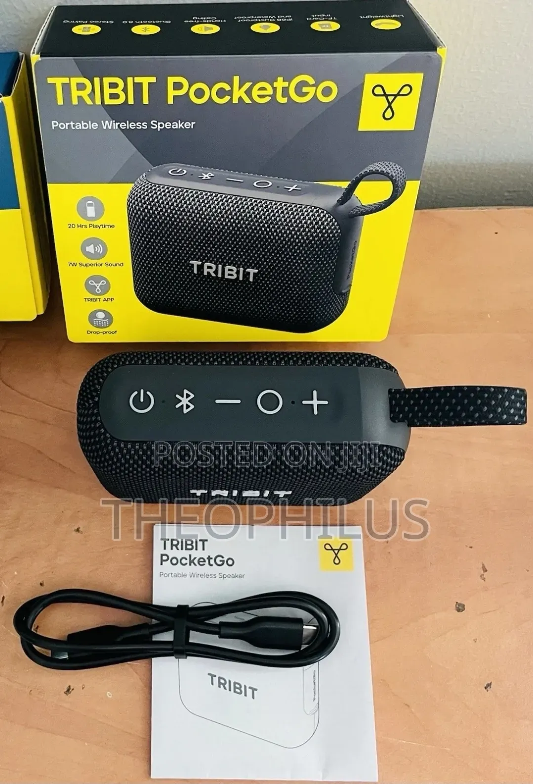 Tribit PocketGo Portable Bluetooth Speakers