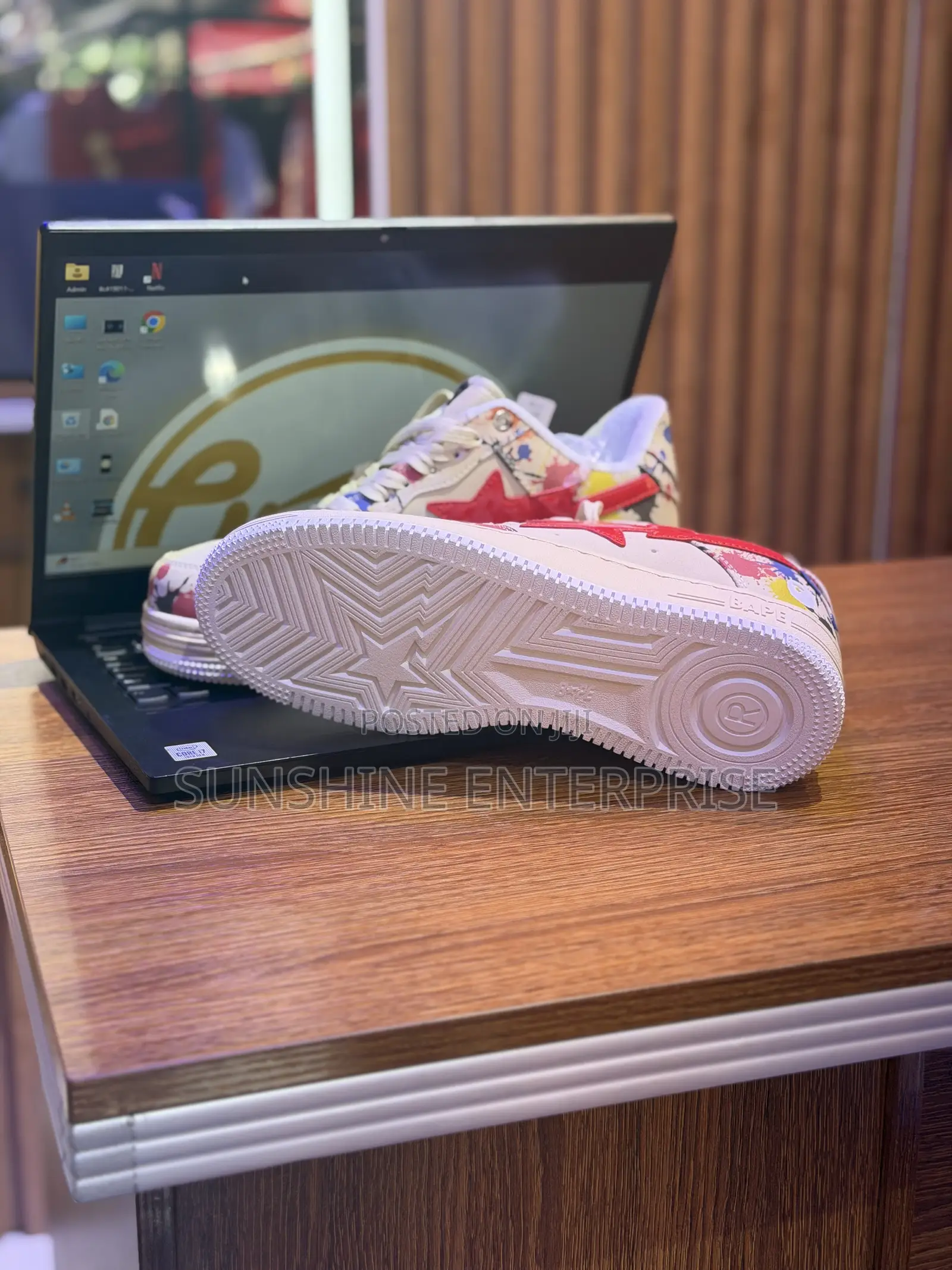 Bape Unisex Shoe