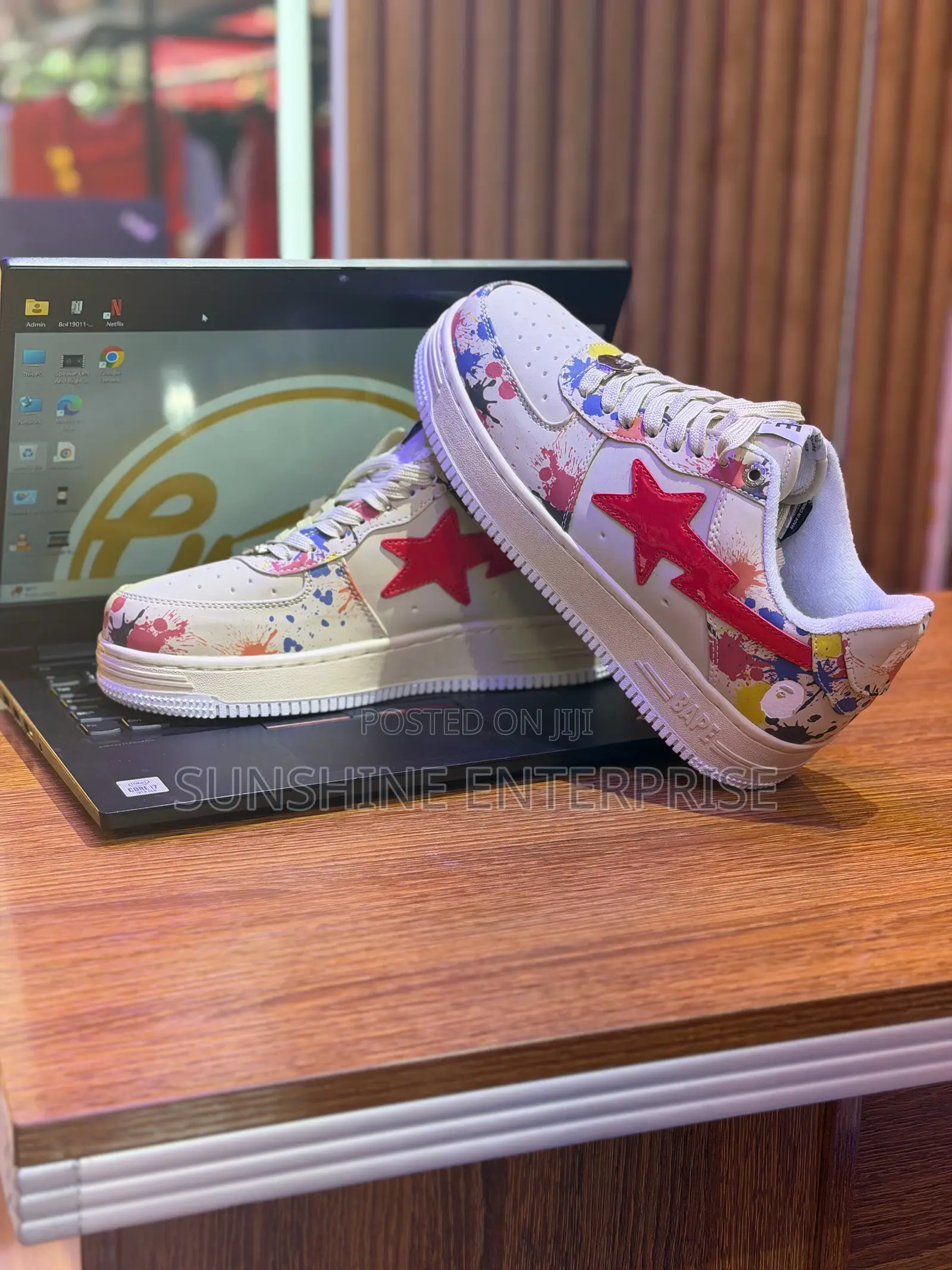 Bape Unisex Shoe