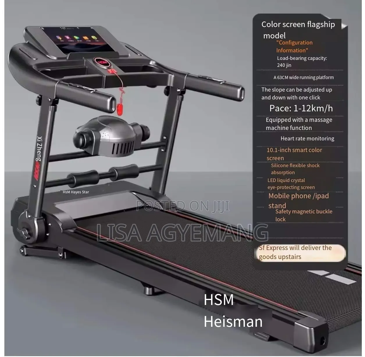 Heisman Heavy Duty Treadmill