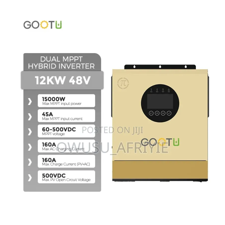 48V 12kw Dual MPPT Hybrid Inverter
