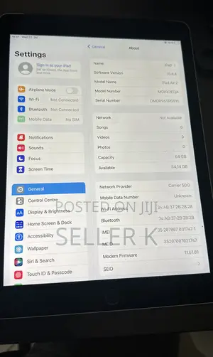 Apple iPad Air 64 GB Gray