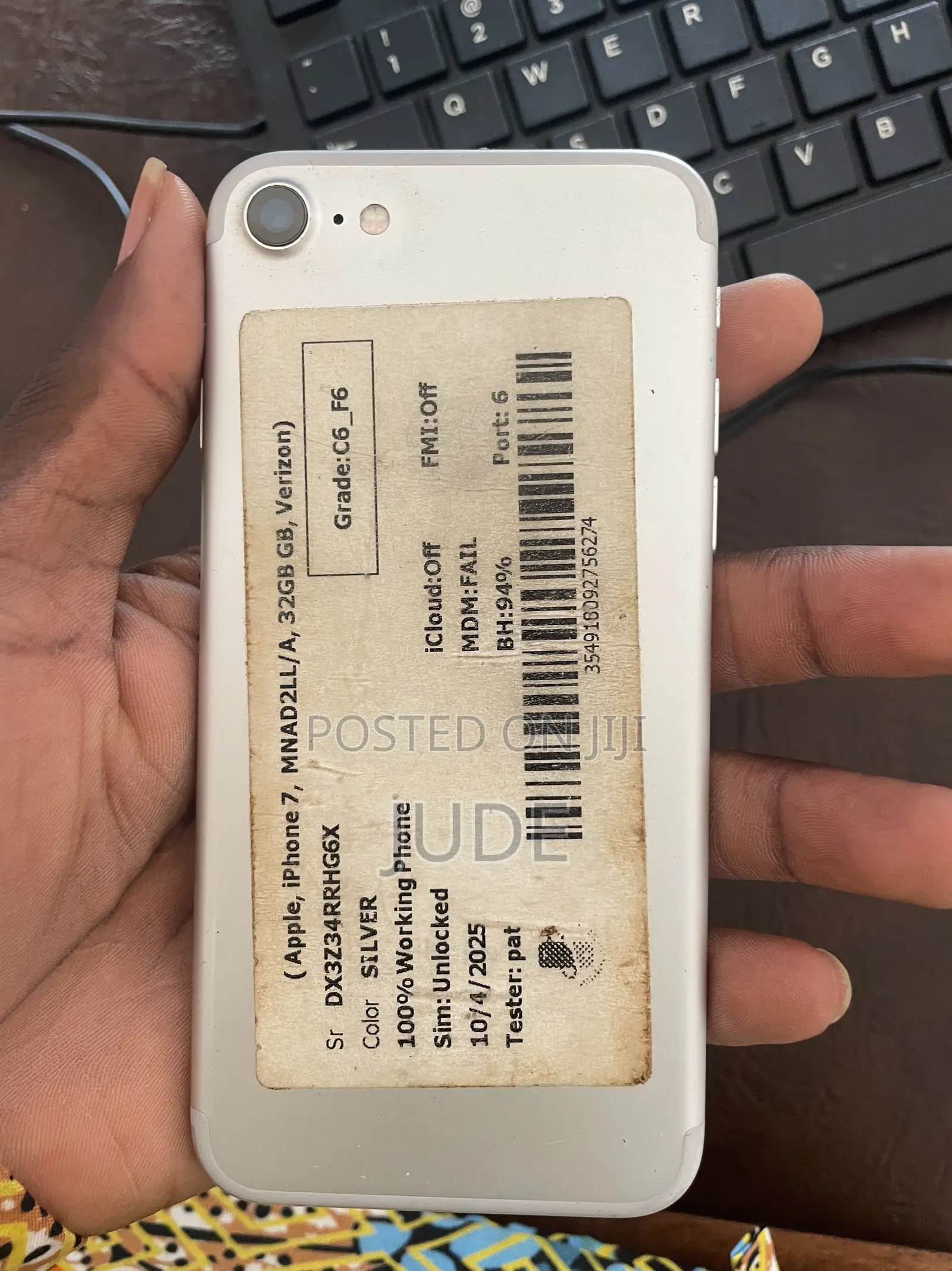 Apple iPhone 7 32 GB Silver