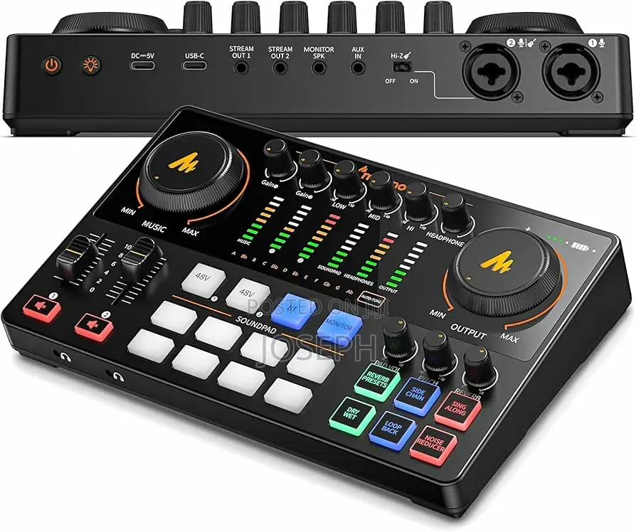 Maono Streaming Podcast Sound Card