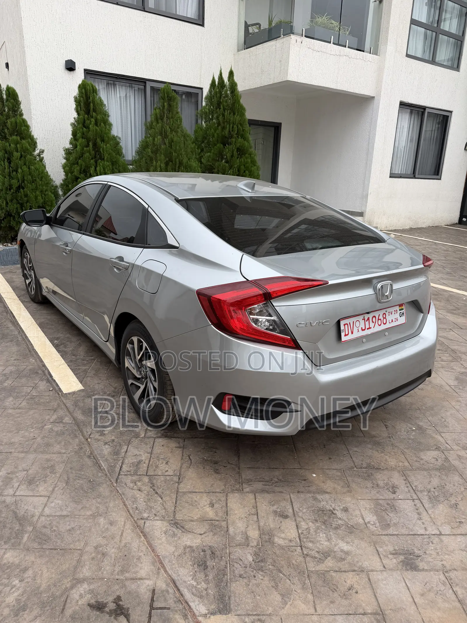 Honda Civic EX Sedan 2018 Silver
