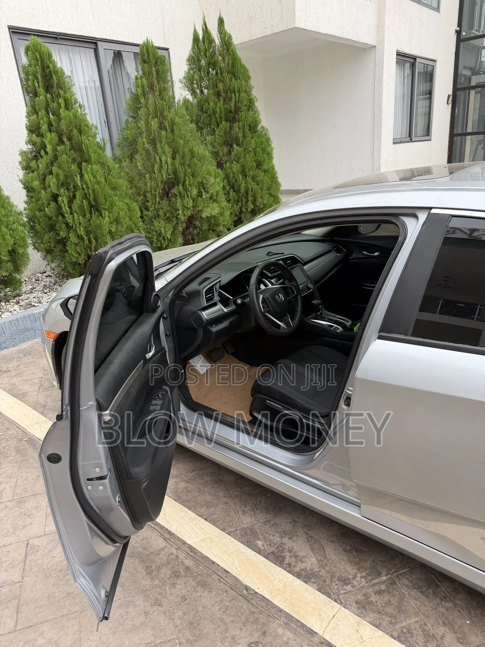 Honda Civic EX Sedan 2018 Silver