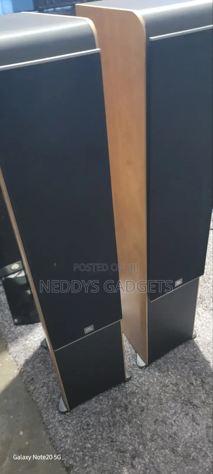 JBL E80 3-Way Floorstanding Speaker (Cherry)