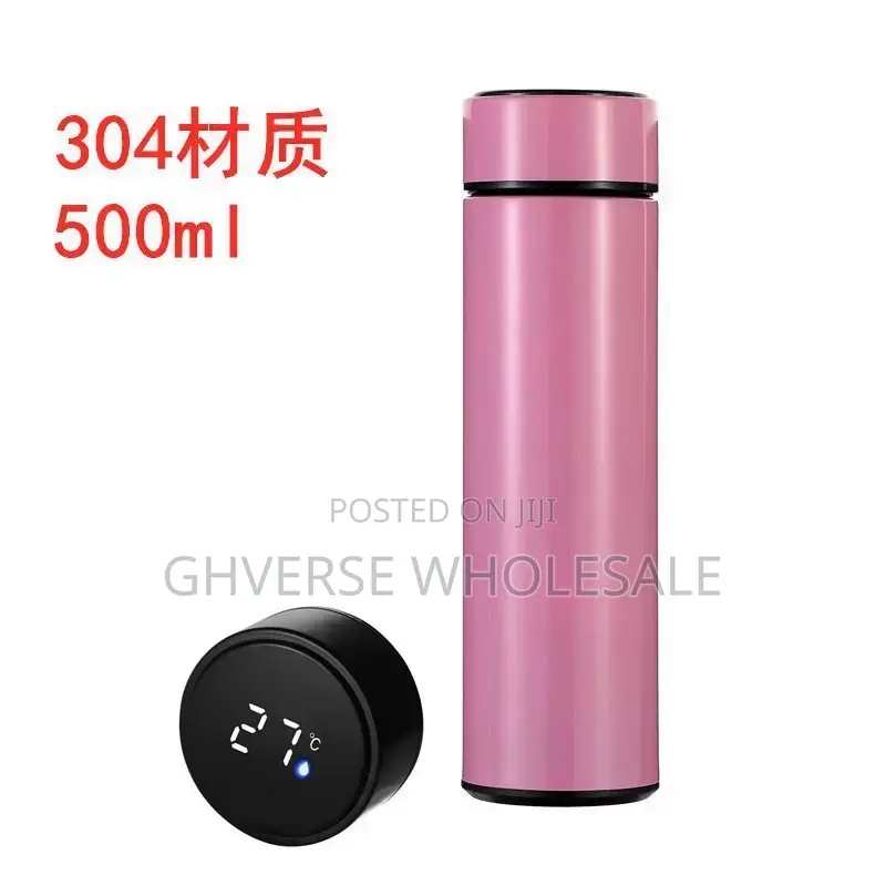 Temperature Display Stainless Steel Vacuum Bottle