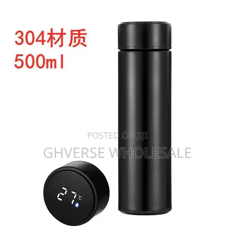 Temperature Display Stainless Steel Vacuum Bottle