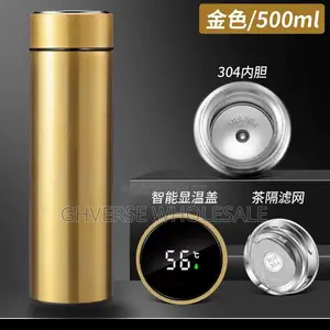Temperature Display Stainless Steel Vacuum Bottle