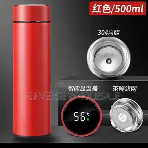 Temperature Display Stainless Steel Vacuum Bottle