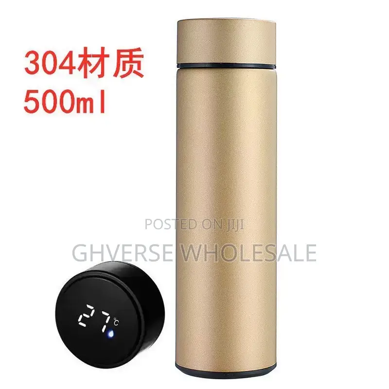 Temperature Display Stainless Steel Vacuum Bottle