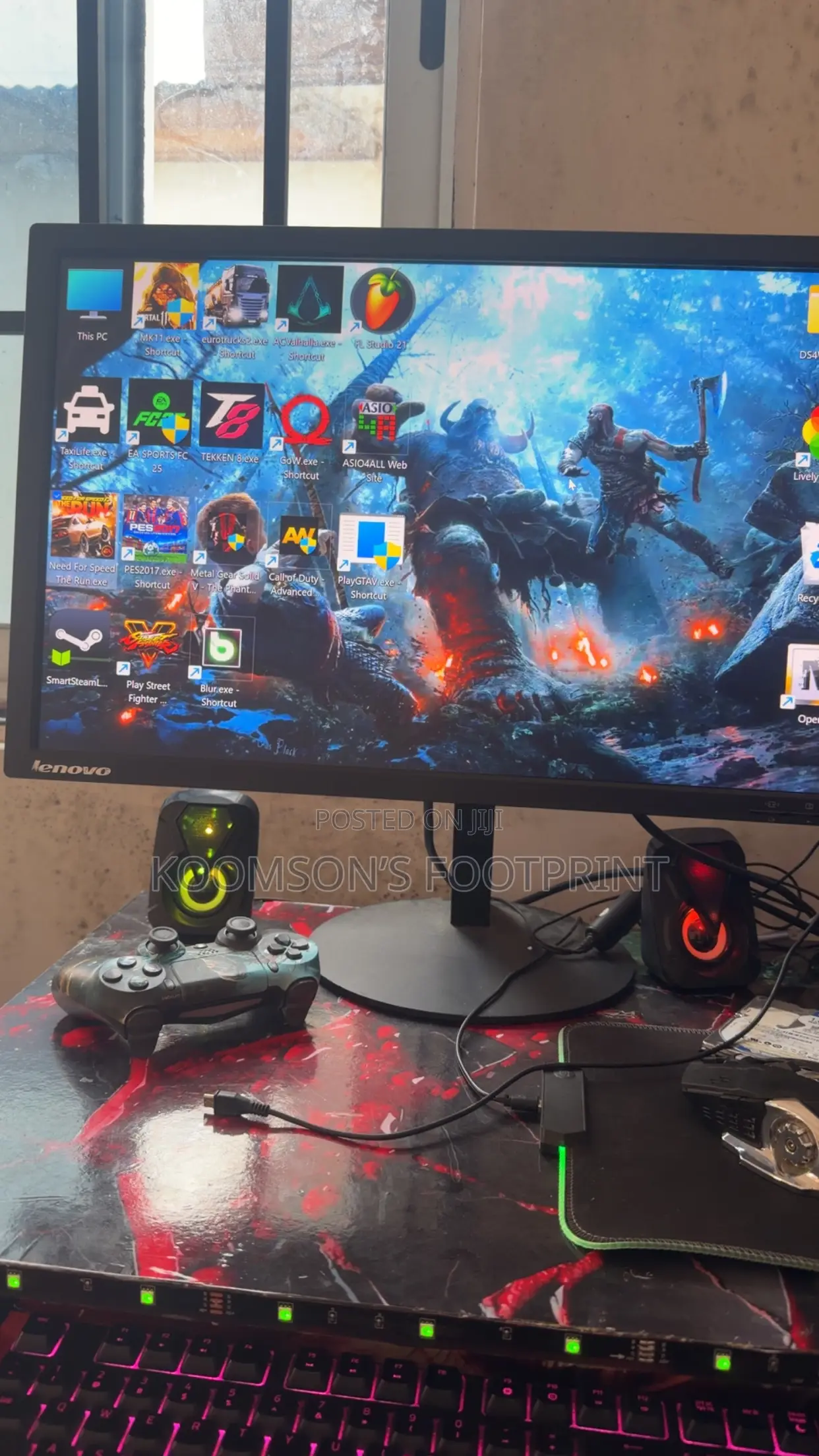 Desktop Computer Asus TUF Gaming FX10CP 16GB AMD HDD+SSD 1T