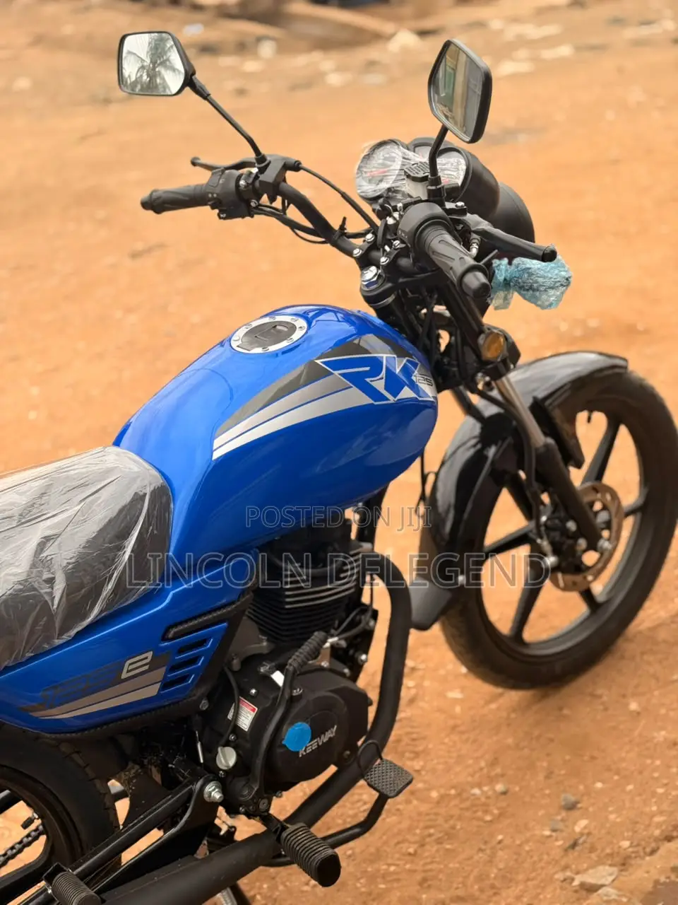 New Keeway RK 125 2025 Blue