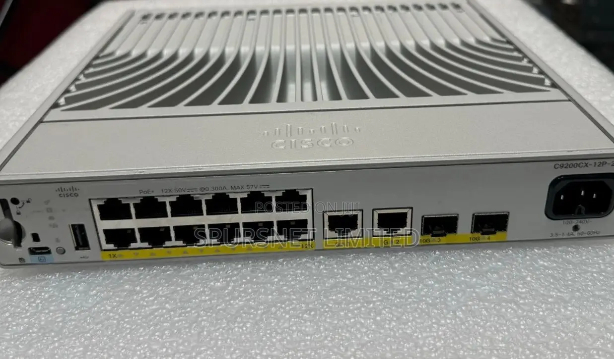 Cisco C9200cx-12p-2x2g-a Switch