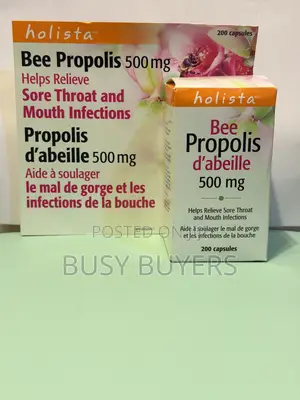 Bee Propolis (Helps Relieve Sore Throat and Mouth Infections)
