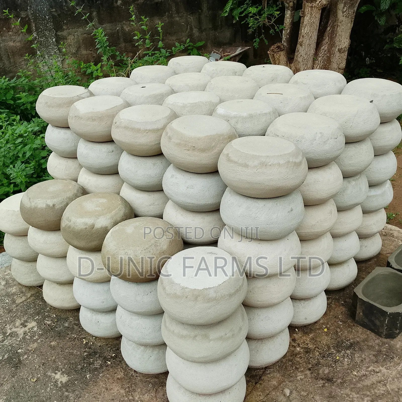 Concrete Feeders and Drinkers for Rabbits and Grasscutters