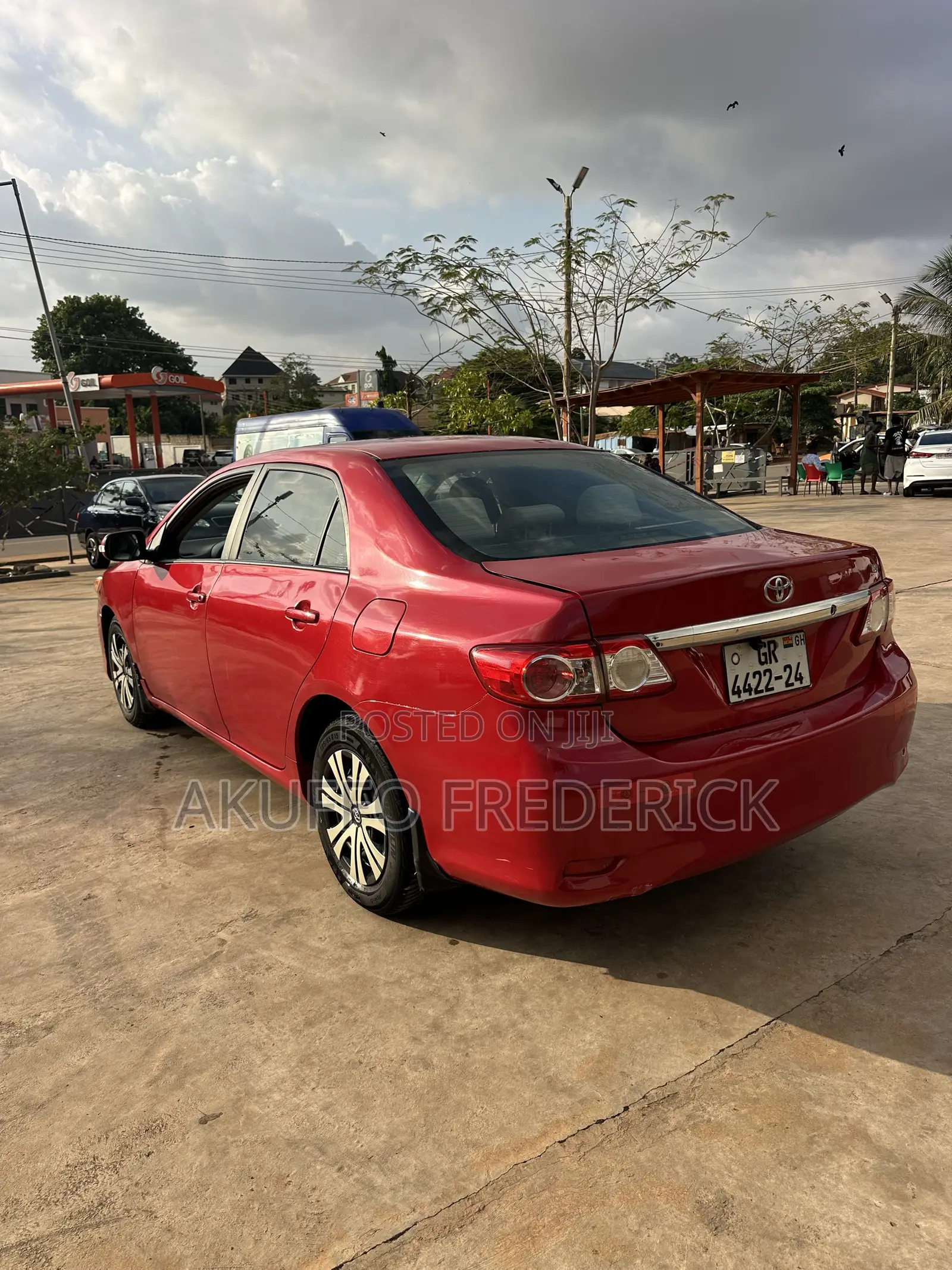 Toyota Corolla LE 4dr Sedan (1.8L 4cyl 4A) 2012 Red