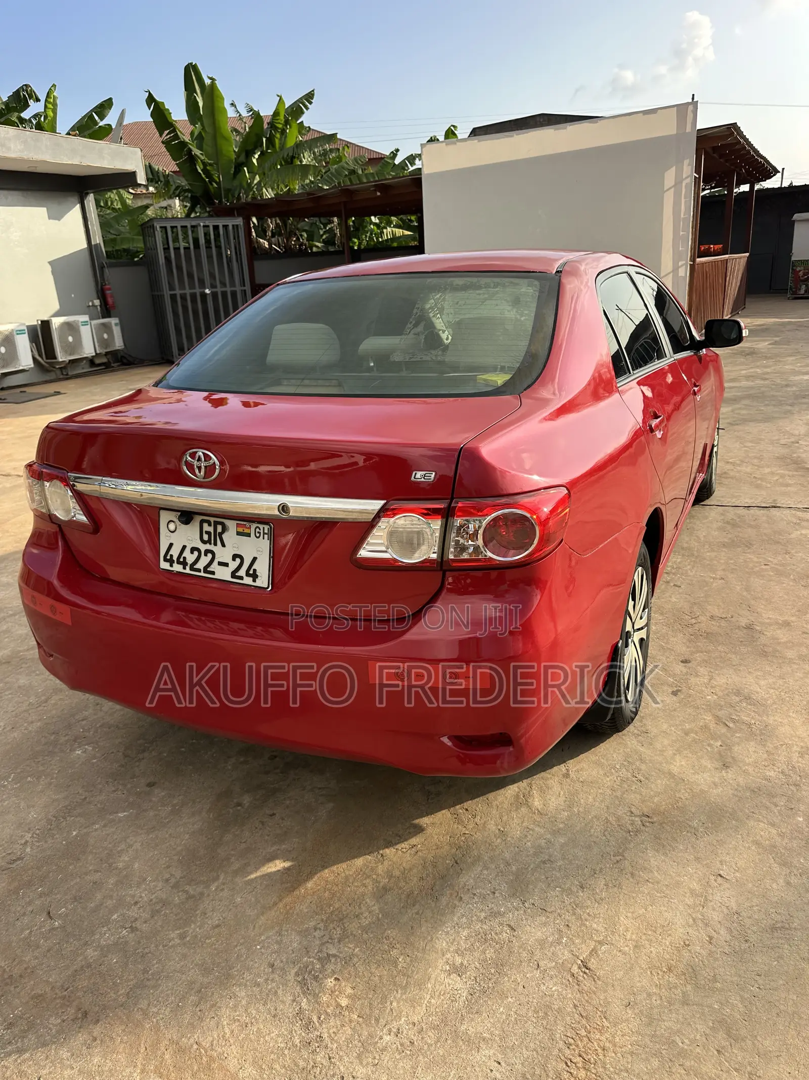 Toyota Corolla LE 4dr Sedan (1.8L 4cyl 4A) 2012 Red