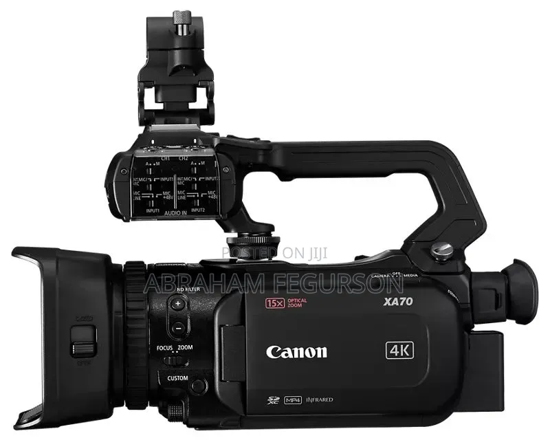Canon XA70 Professional Camcorder.