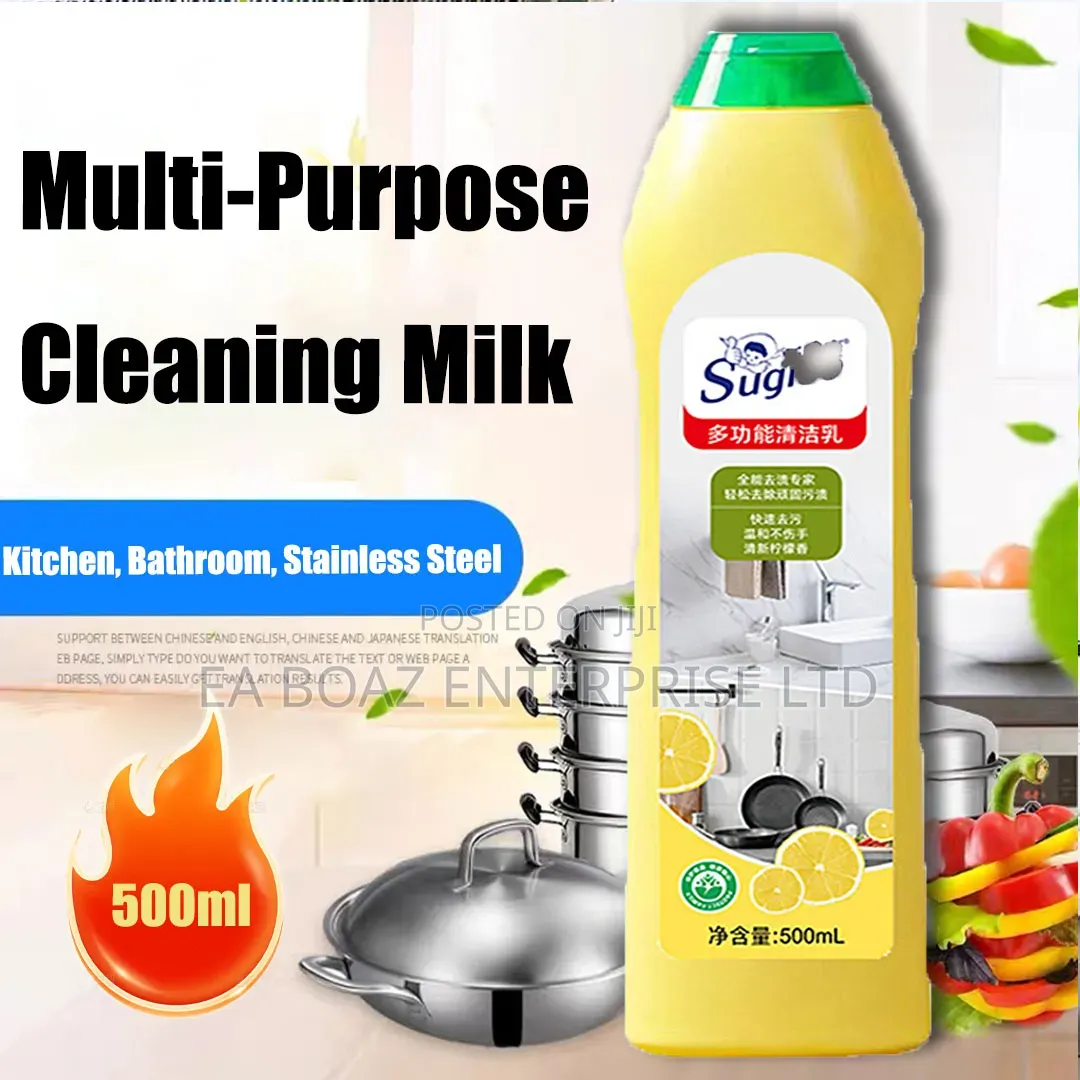 Multi Purpose Cleaning Milk , Cleaner for Kitchen Cookware 400ml