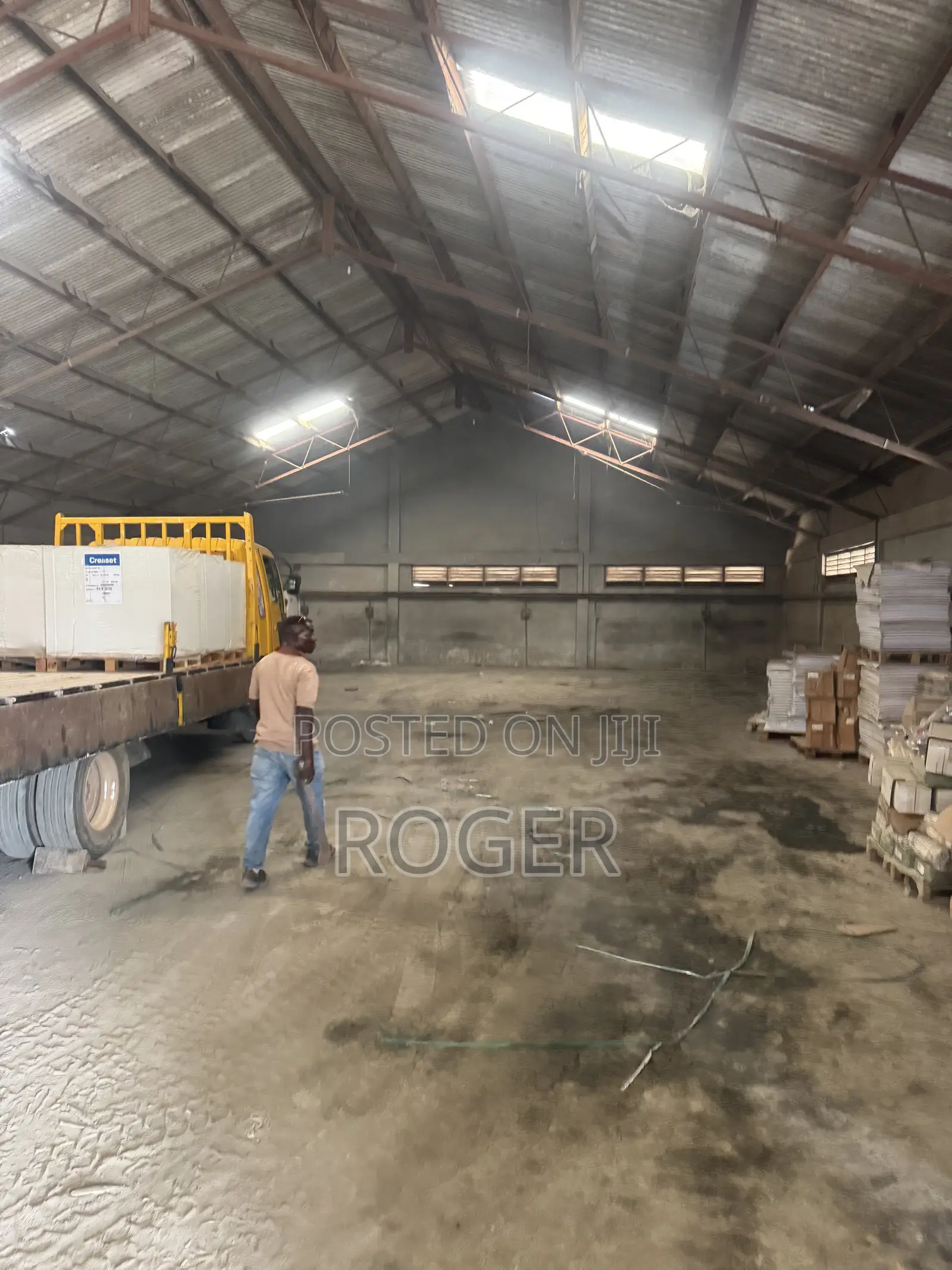 800 SQM Warehouse for Rent at Achimota