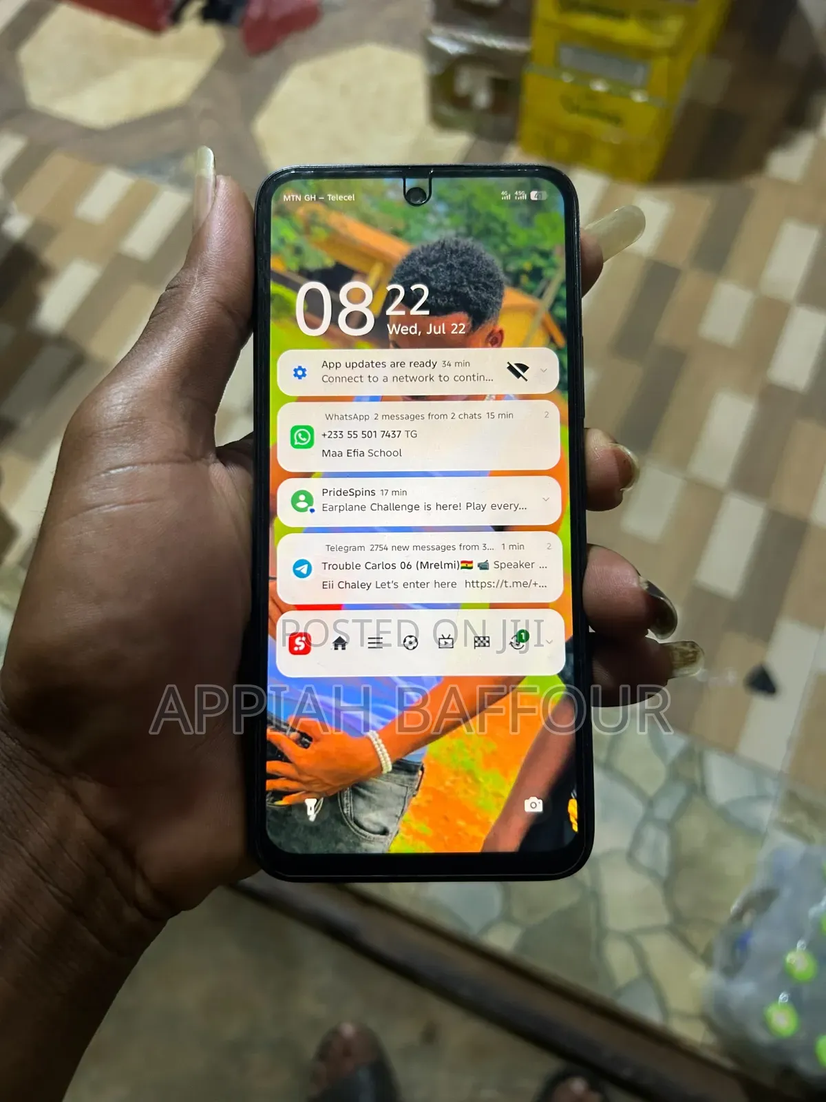 New Infinix Smart 10 Plus 128 GB Black