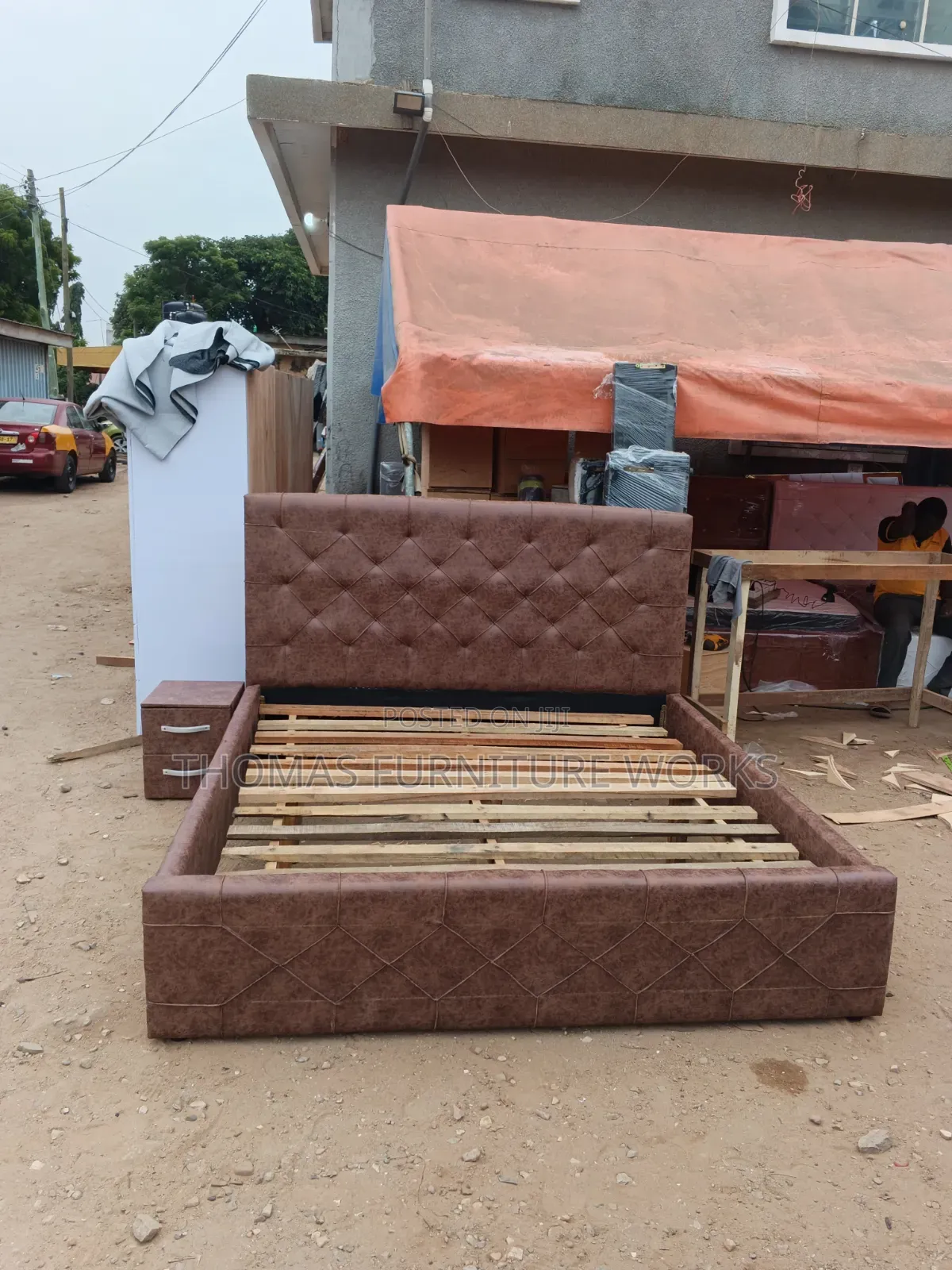 Leather Bed Frame