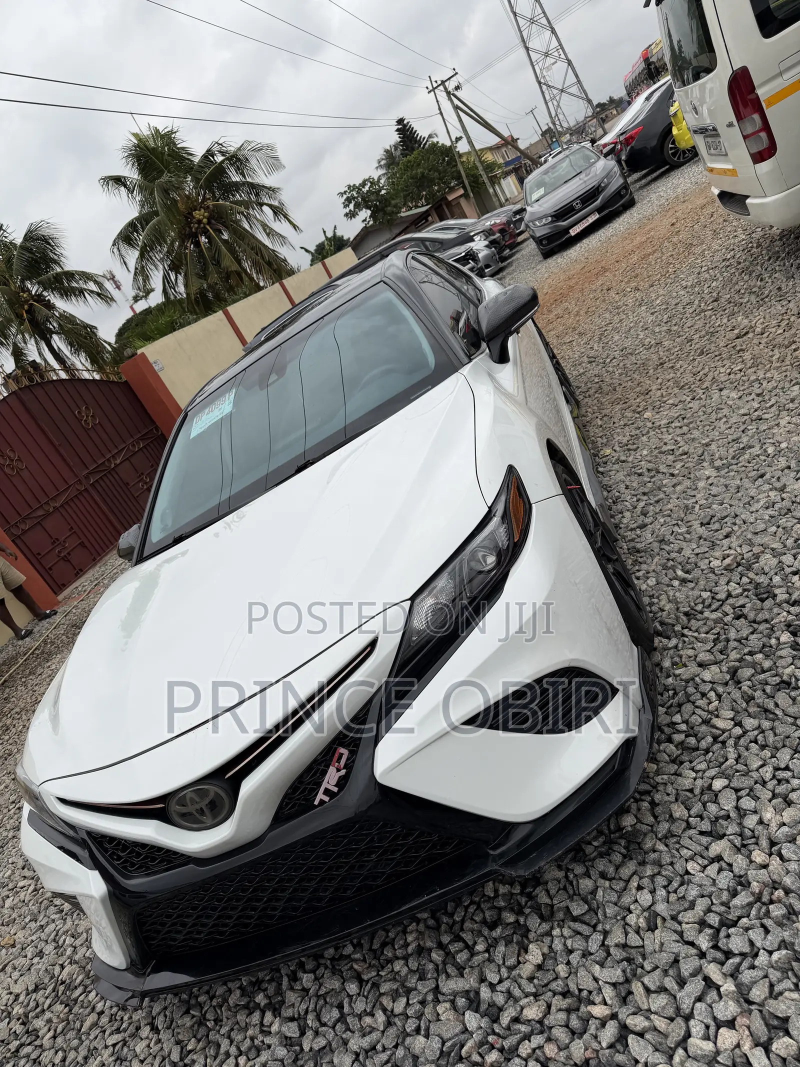 Toyota Camry TRD V6 2023 White