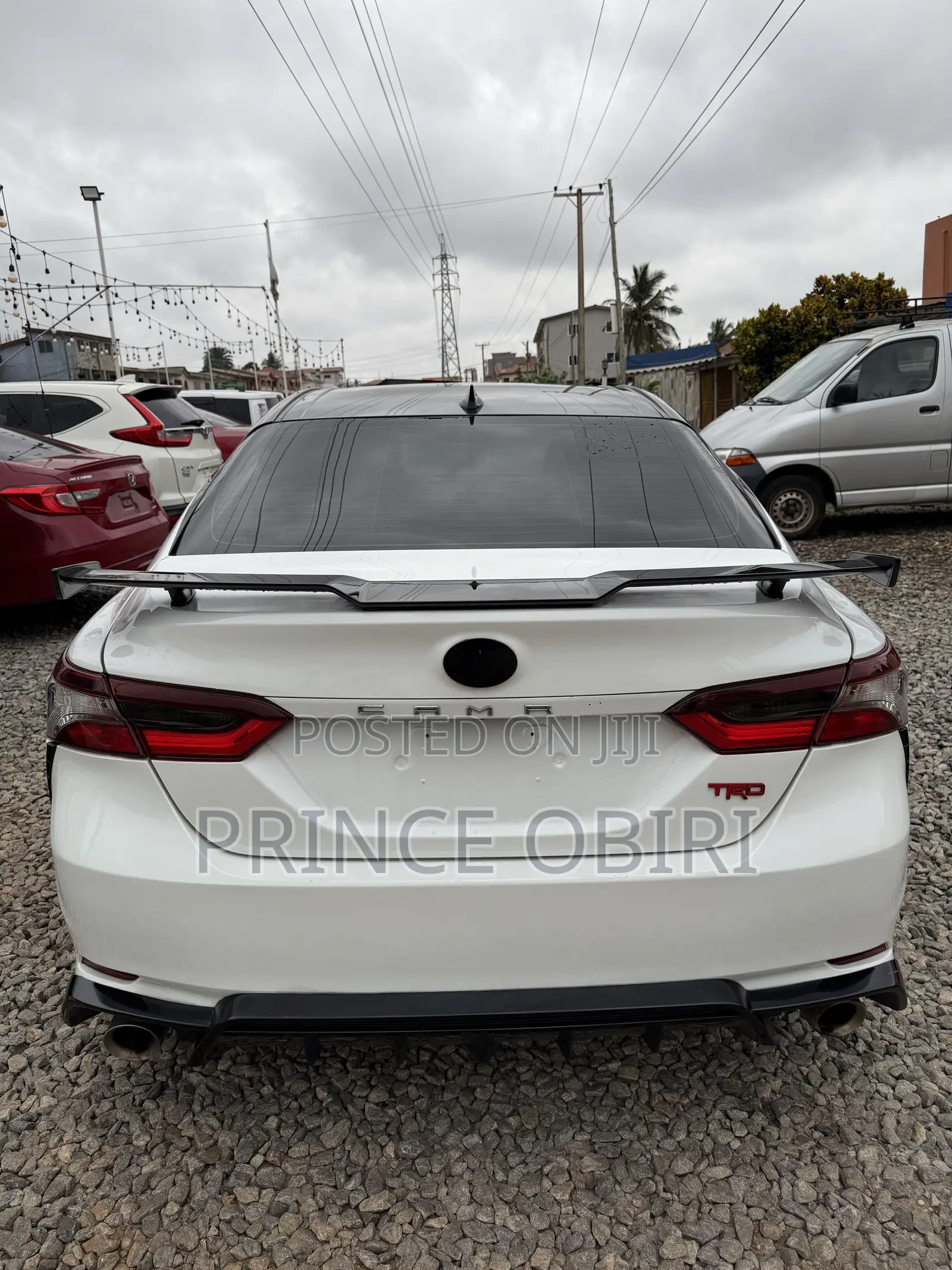 Toyota Camry TRD V6 2023 White