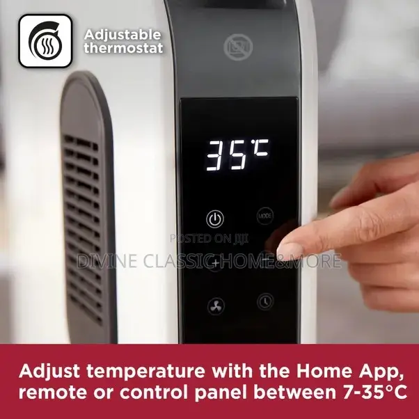 BLACK+DECKER 2.2KW Smart Convection Turbo Heater, 3 Heat Settings