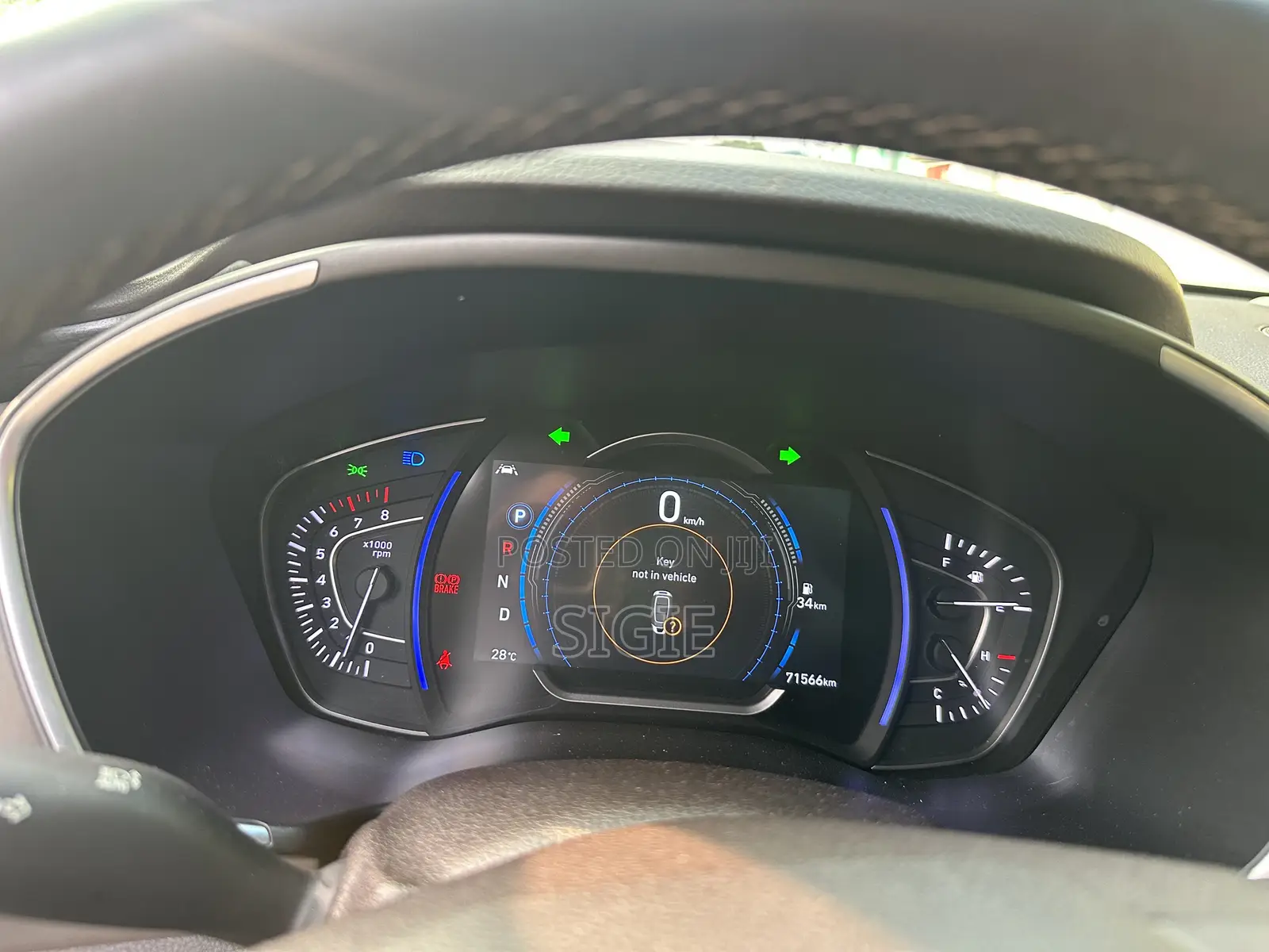 Hyundai Santa Fe Limited 2.0T AWD 2019 Gray