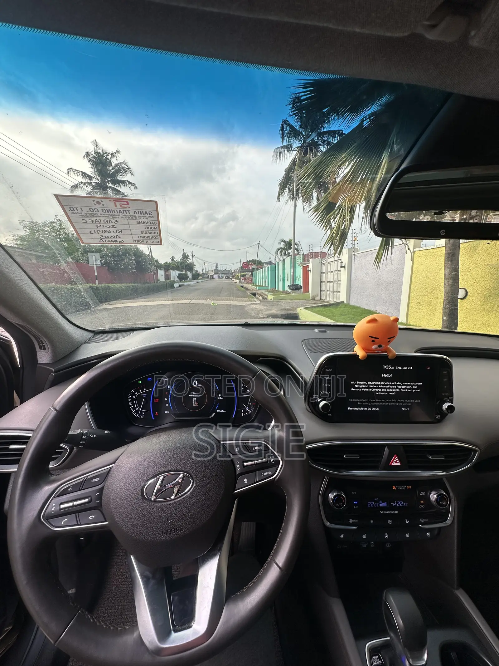 Hyundai Santa Fe Limited 2.0T AWD 2019 Gray