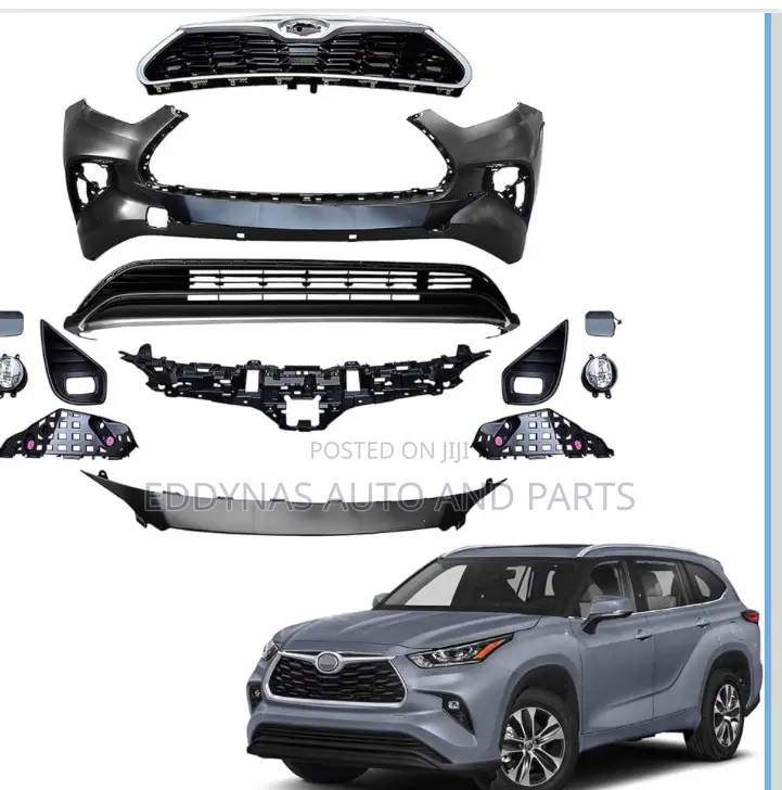 Toyota Highlander Front Bumper 2021