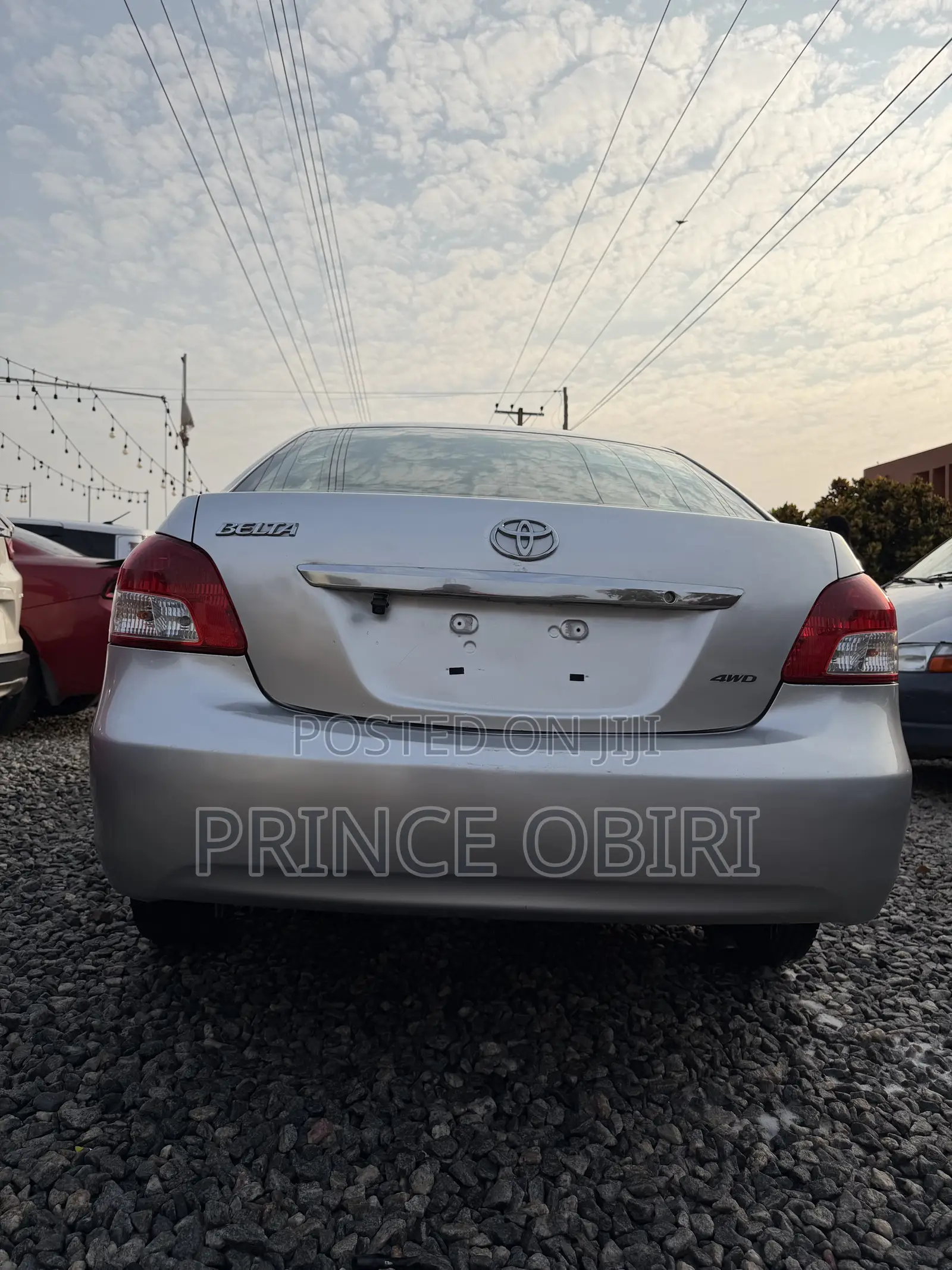 Toyota Belta 2010 Silver