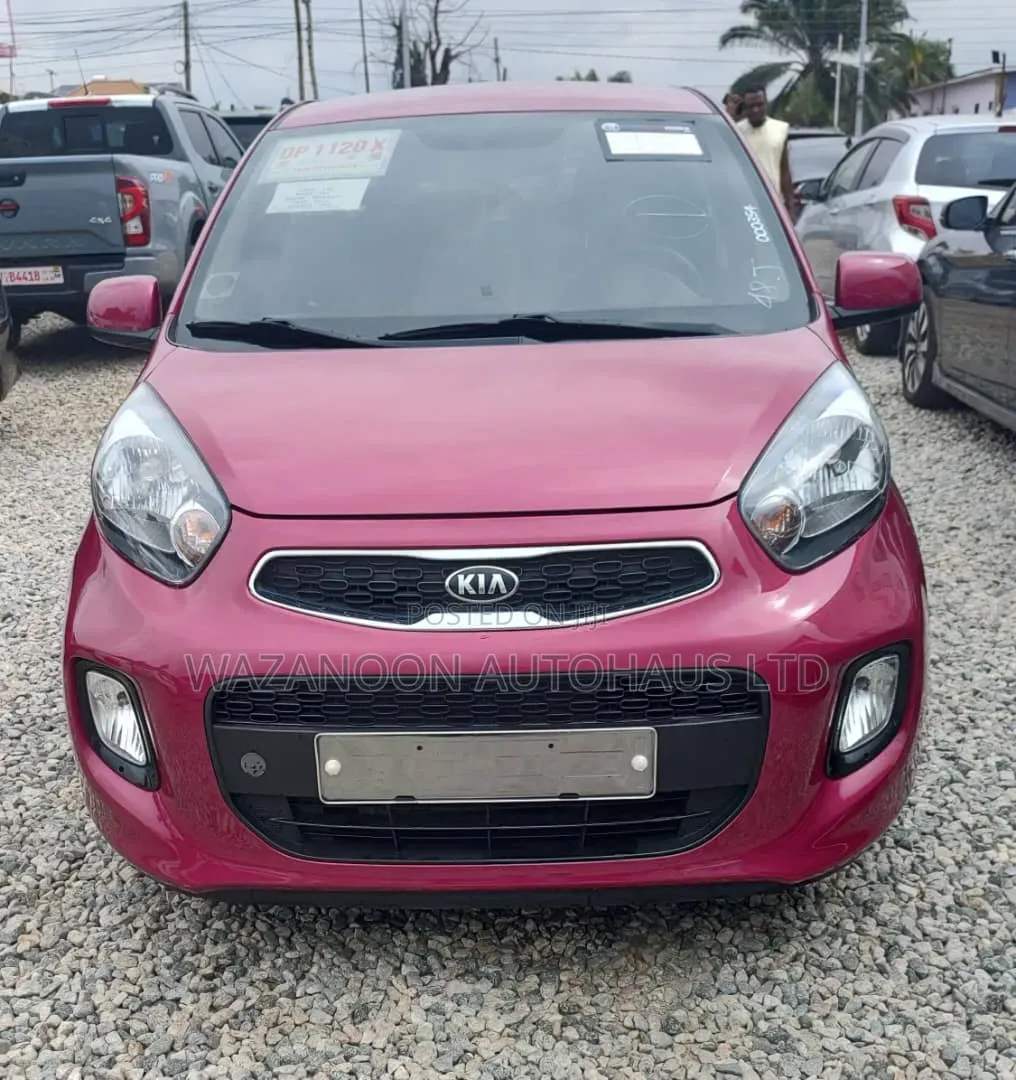 Kia Morning 2015 Red