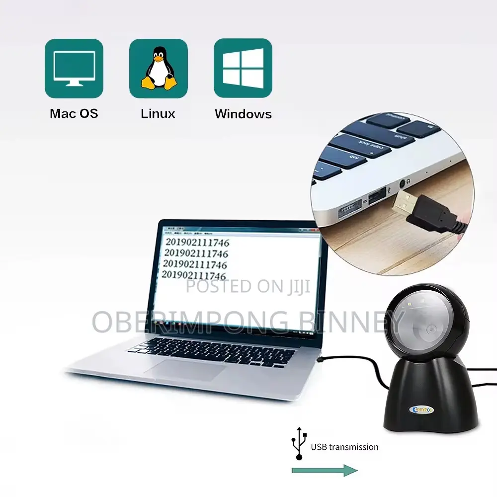 1/2d Omnidirectional Barcode Scanner