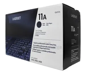 HP 11A Black Original LaserJet Toner Cartridge
