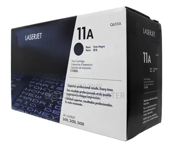 HP 11A Black Original LaserJet Toner Cartridge