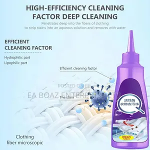 Clothes Oil Stain Remover, Laundry Oil Remover Multi Purpose 260ml