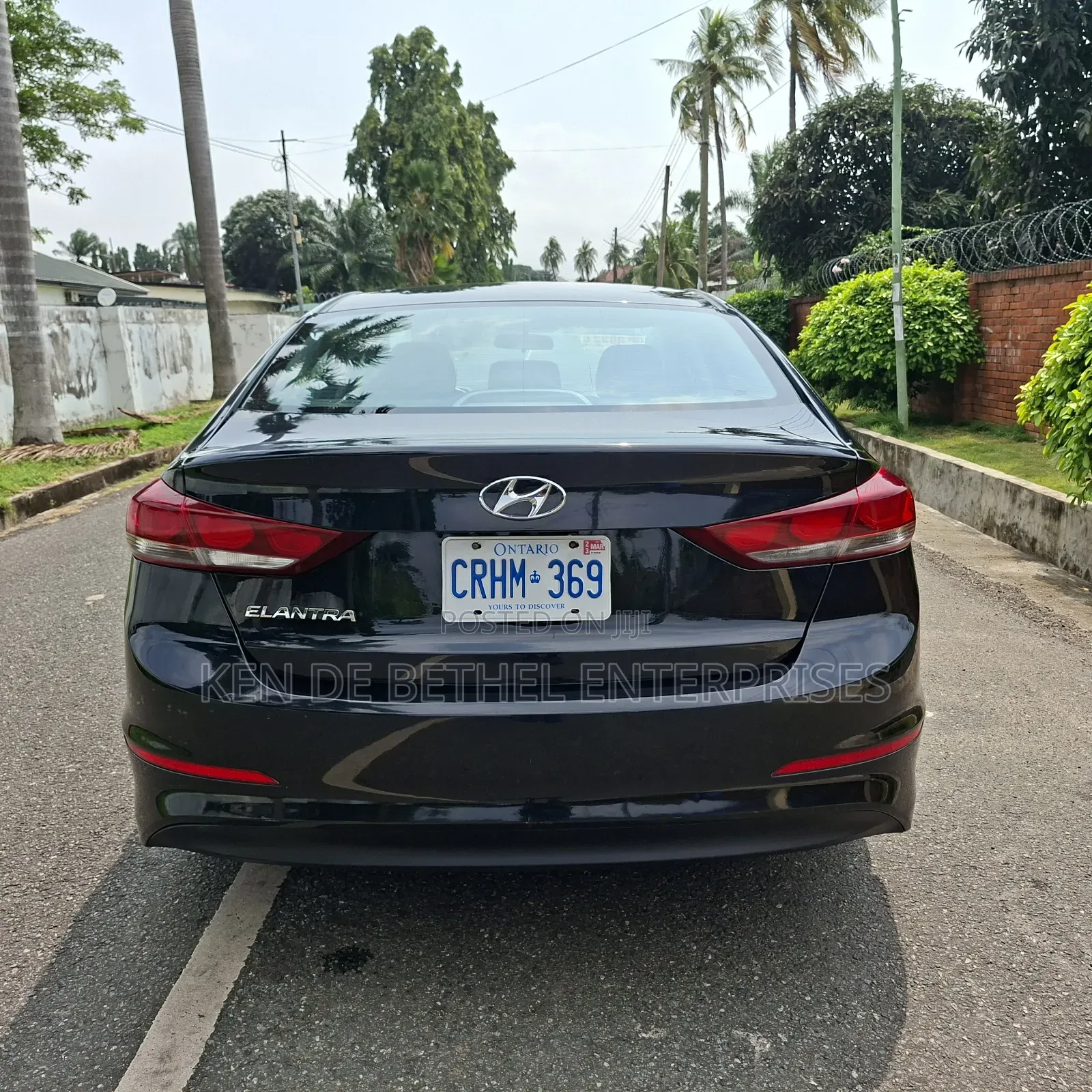 Hyundai Elantra 2017 Black