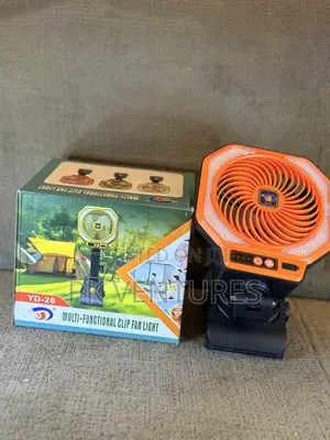 Rechargeable Fan and Light