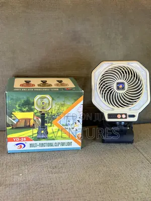 Rechargeable Fan and Light