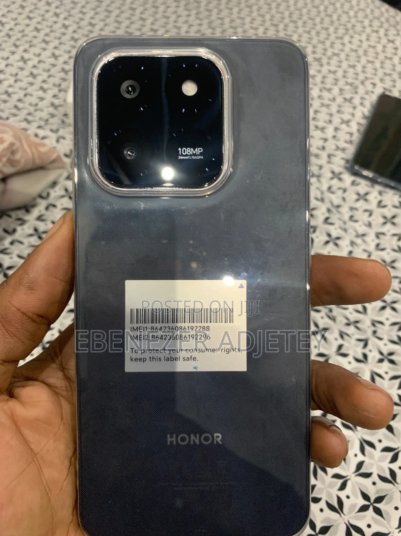 Honor X7d 256 GB Black