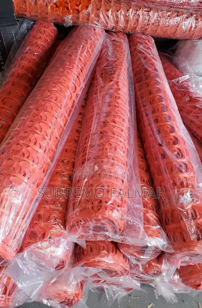 Safety Barrier Mesh Fence, Plastic Temporary Fencing Roll (1m X 50m)