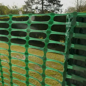 Safety Barrier Mesh Fence, Plastic Temporary Fencing Roll (1m X 50m)