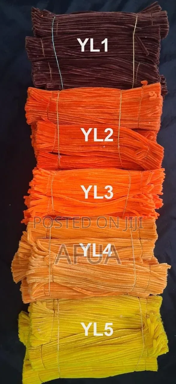 Pipe Cleaners for Arts, Craft and Hair Styling