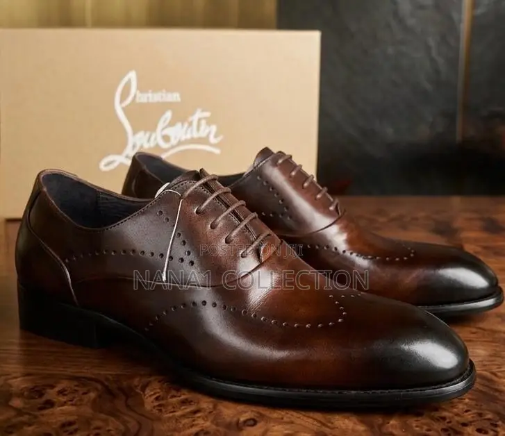 Christain Louboutin Formal Dress Shoes “Black Brown”